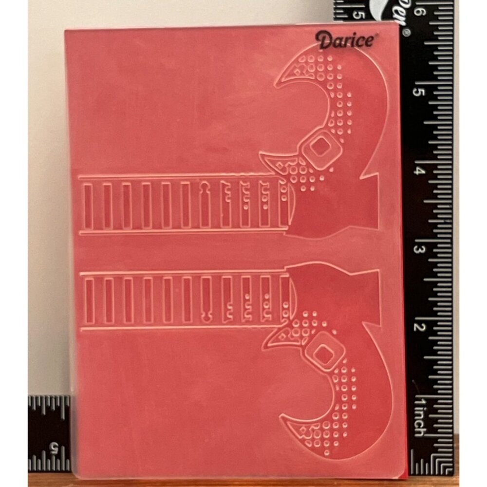 DARICE WITCH'S BOOTS EMBOSSING ESSENTIALS FOLDER HALLOWEEN HEEL SHOE